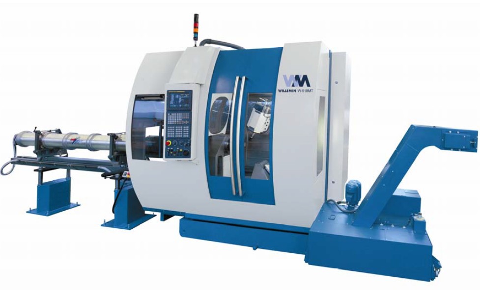 6至8軸多工序銑車復合加工中心518MT