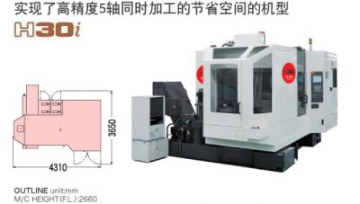 日本安田5AXES　H30i